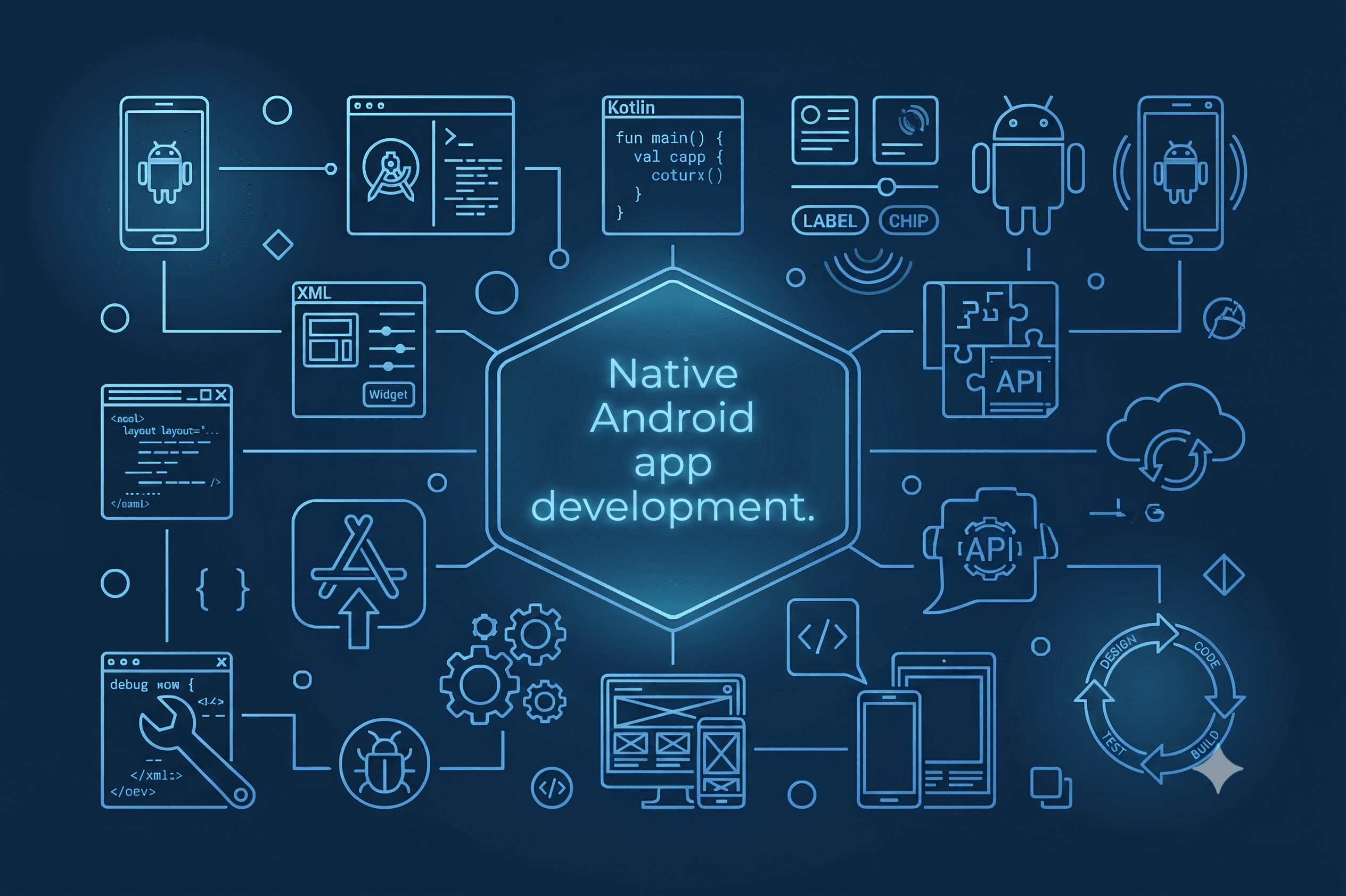 Android native app development services